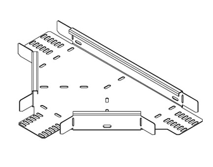 Unistrut Equal Tee Tray