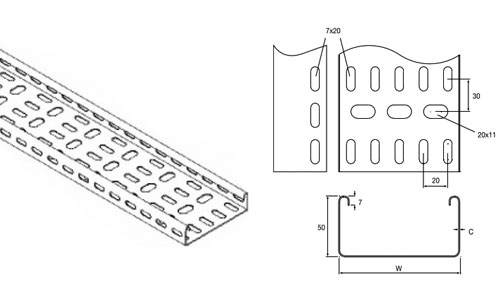 Unistrut Heavy Duty Cable Tray
