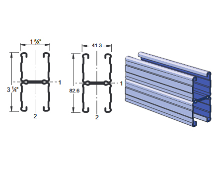 Unistrut P1101 - 1-5/8