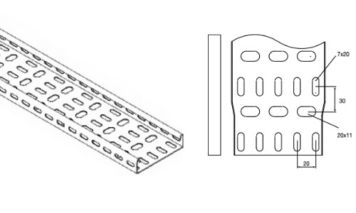 Unistrut Light Duty Cable Tray