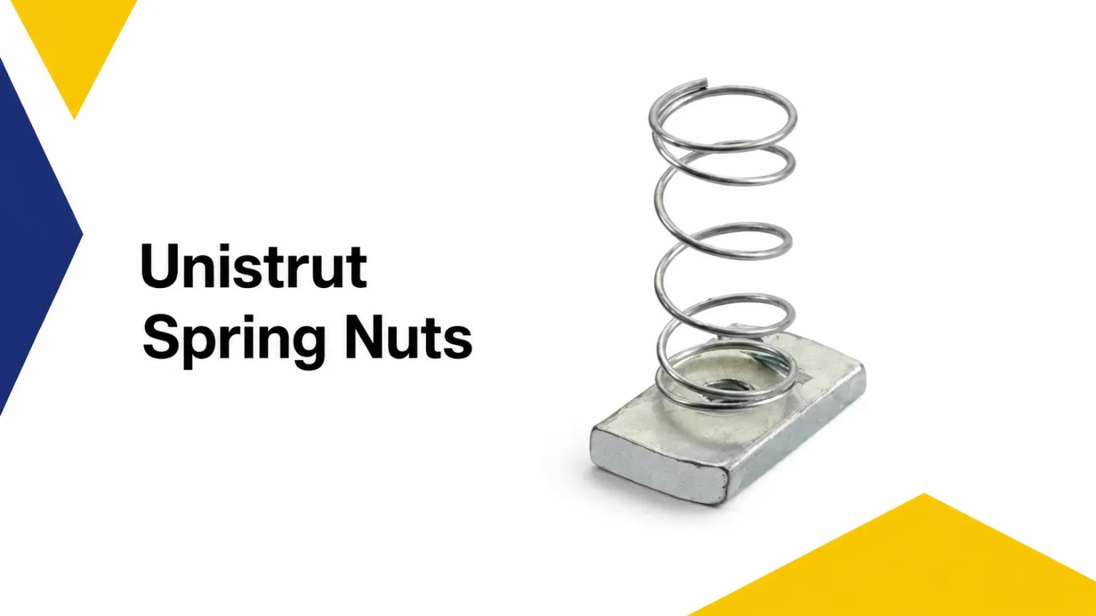 Unistrut Spring Nuts